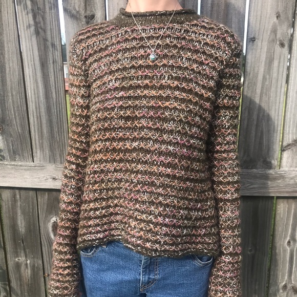 Sweaters - Vintage 90s/y2k hippie sweater